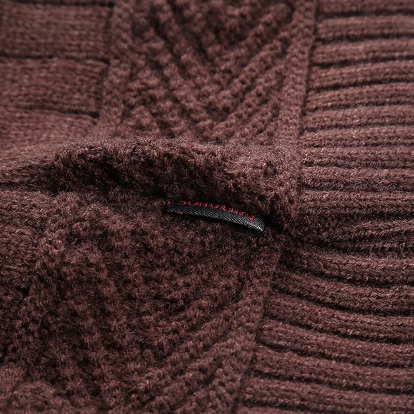 Winter Knit Skull Cap Woolen Slouchy Beanie Hat - Picture 5 of 5